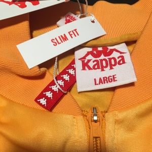 Kappa biker shorts and tracksuit jacket